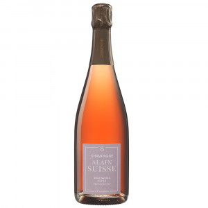 Champagne Rosé Brut Nature - Alain Suisse
